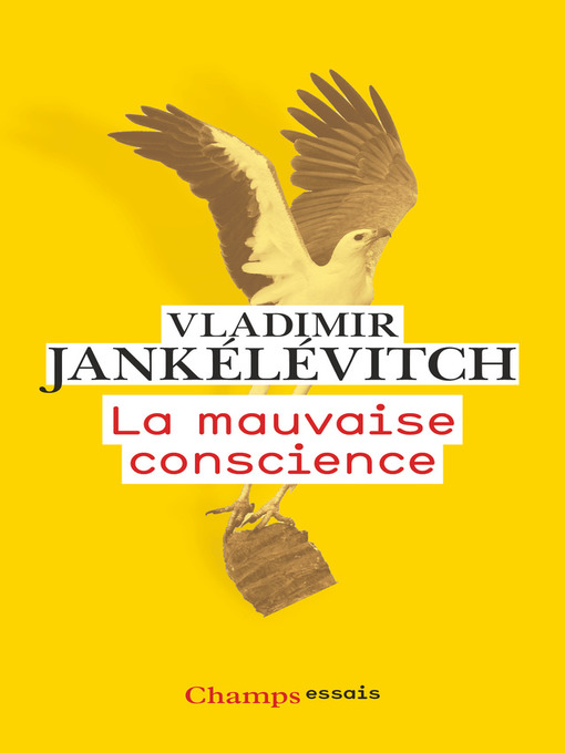 Title details for La mauvaise conscience by Vladimir Jankélévitch - Available